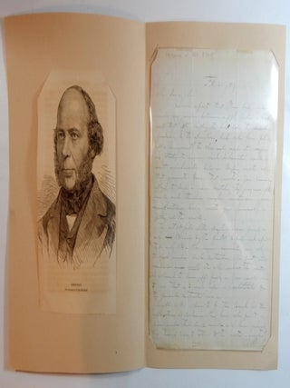 Item #14895 Autograph letter signed. John Ericsson