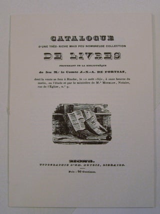 The Fortsas Catalogue, A Facsimile, With an introduction