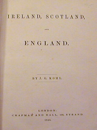 Ireland, Scotland, and England