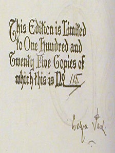 Aucassin & Nicolete (Signed)