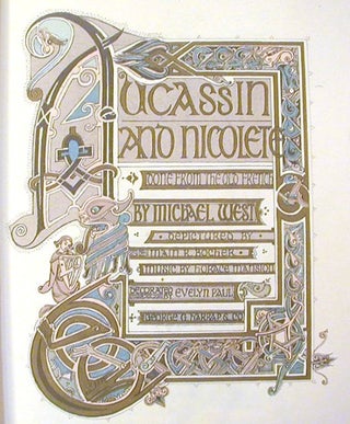 Aucassin & Nicolete (Signed)