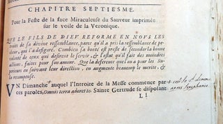 Les Insinuations de la Divine Piete de Ste Gertrude, Vierge, Abbesse de l'Ordre de S. Benoist.