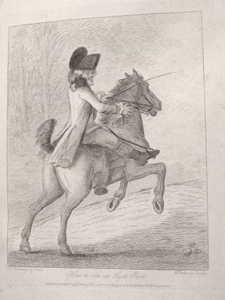An Academy for Grown Horsemen, Containing the Completest Instructions for Walking, Trotting, Cantering, Galloping, Stumbling, and Tumbling.; Illustrated with Copper Plates, and Adorned with a Portrait of the Author.