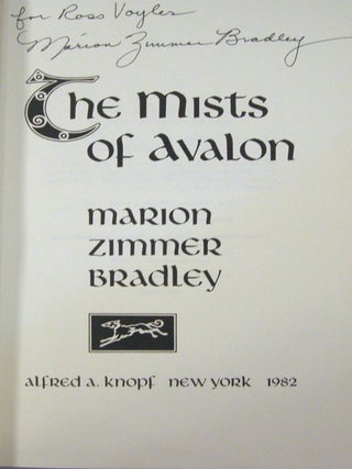 The Mists of Avalon (Inscribed)
