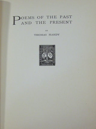 Poems of The Past and Present