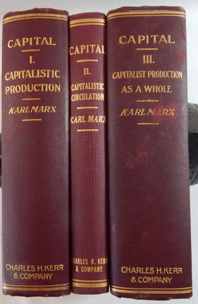 Item #18342 Capital, a Critique of Political Economy:The Process of Capitalist Production; The...