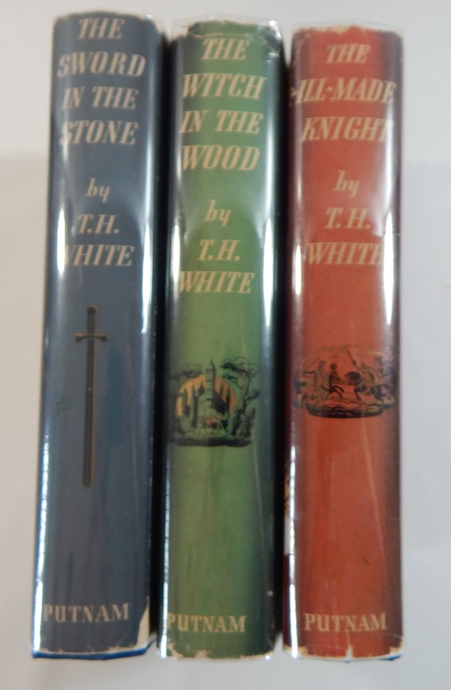 Item #18344 Arthurian Trilogy: The Sword in the Stone, The Witch in the Wood, The Ill-Made Knight. T. H. White.