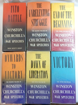 The War Speeches: Into Battle; The Unrelenting Struggle; The End of the Beginning; Onwards to Victory; The Dawn of Liberation; Victory, Secret Session Speeches