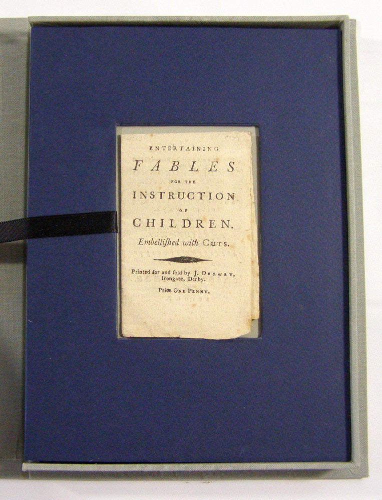 Item #19092 Entertaining Fables for the Instruction of Children. Chap Book.