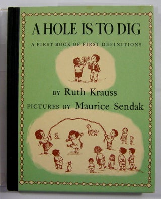 A Hole is to Dig: A First Book of First Definitions (Signed)