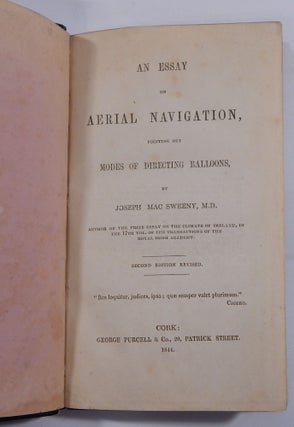 Item #19216 An Essay on Aerial Navigation, Pointing Out Modes of Directing Balloons. Joseph...