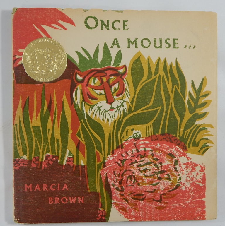 Item #19336 From Ancient India, Once A Mouse ... A Fable Cut in Wood. Marcia Brown.