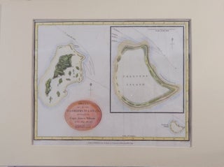 Item #19380 Chart of Gambier's Islands, discovered by Capt: James Wilson. in the SHip Duff. James...