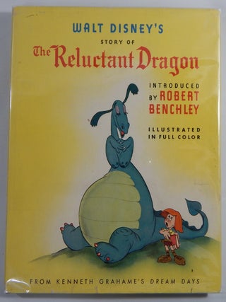 Item #19819 Walt Disney's Story of The Reluctant Dragon. Walt Disney, Kenneth Grahame