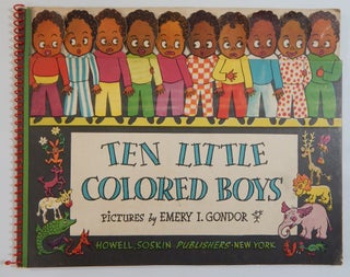 Item #19914 Ten Little Colored Boys. Emery I. Gondor