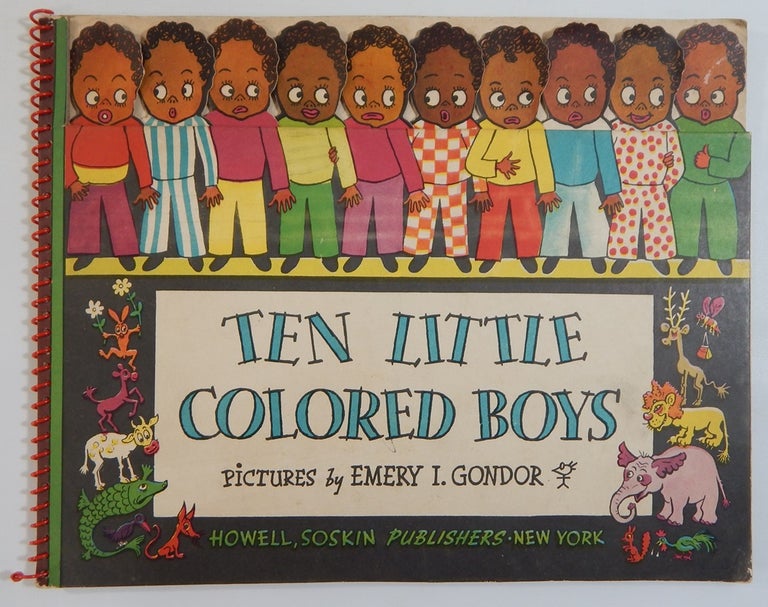 Item #19914 Ten Little Colored Boys. Emery I. Gondor.