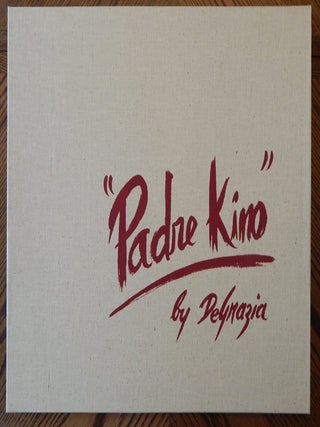 Item #20149 Padre Kino Portfolio with Original Art. DeGrazia