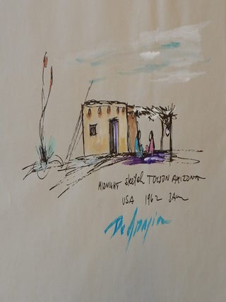 Padre Kino Portfolio with Original Art