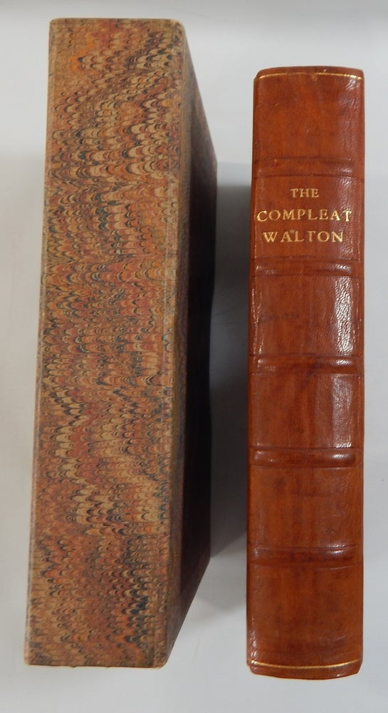 Item #20517 The Compleat Angler; The Lives of Donne; Wooton Hooker Herbert & Sanderson. Izaak Walton.
