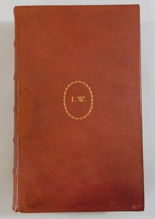 The Compleat Angler; The Lives of Donne; Wooton Hooker Herbert & Sanderson...