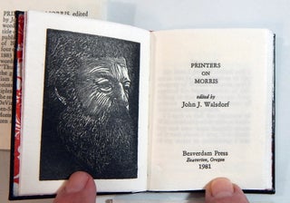 Item #20849 Printers on Morris. John J. Walsdorf