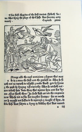Caxton Quincentennial Set: The Game of Chess (c. 1483); The History and Fables of Æsop (1484); Le Morte D'Arthur (1485)