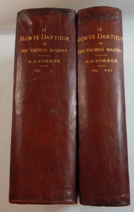 Item #20899 Le Morte Darthur. By Syr Thomas Malory. The Original Edition of William Caxton. H....