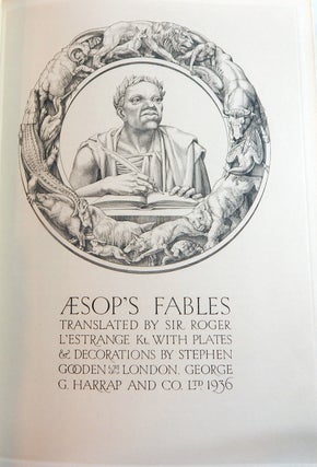 Aesop's Fables, translated by Sir Roger L'Estrange, Kt.