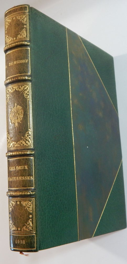 Item #21561 Les Deux Maitresses. Binding: Flammarion, Alfred de Muset.