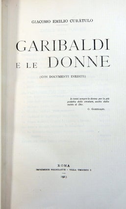 Garibaldi e le Donne