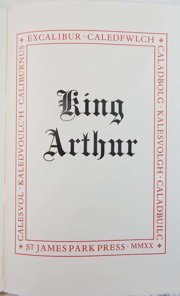 Item #21590 King Arthur: Excalibur. St. James Park Press.