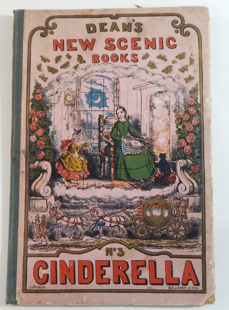 Item #21697 Dean's New Scenic Books: Cinderella. Dean's, Popup Book.
