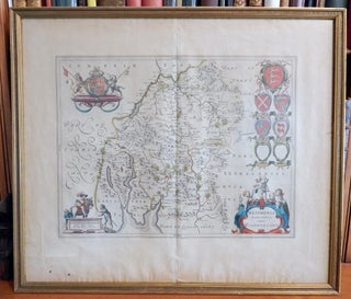 Item #21743 Westmoria Comitatus; Anglice Westmorland. Johannes Blaeu
