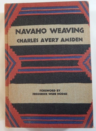 Item #21761 Navaho Weaving. Charles Avery Amsden