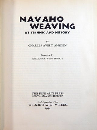 Navaho Weaving