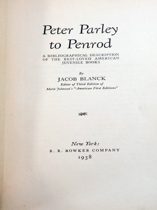 Peter Parley to Penrod
