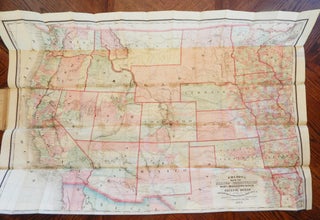 Item #21905 Colton's Map of the States and Territories West of the Mississippi River to the...