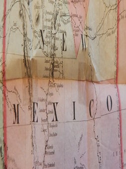Colton's Map of the States and Territories West of the Mississippi River to the Pacific Ocean Showing the Overland Routes, Projected Rail Road Lines, &c.