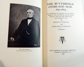 The Butterfield Overland Mail 1857-1869
