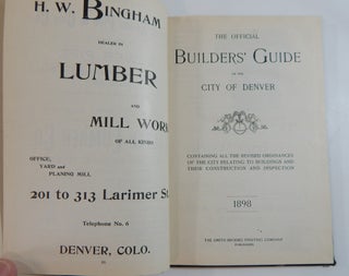 The Official Builders' Guide to the City of Denver