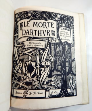 Morte Darthur Portfolio: Reproductions of Eleven Designs Omitted from the First Edition of Le Morte Darthur Illustrated by Aubrey Beardsley ...