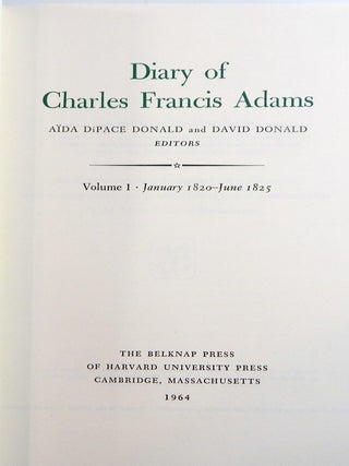 Diary of Charles Francis Adams