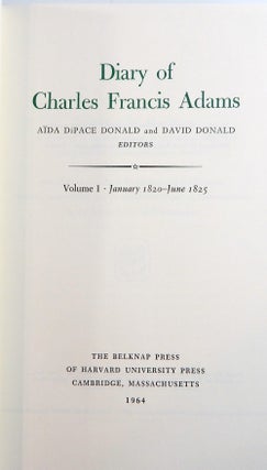 Diary of Charles Francis Adams