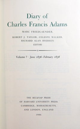 Diary of Charles Francis Adams