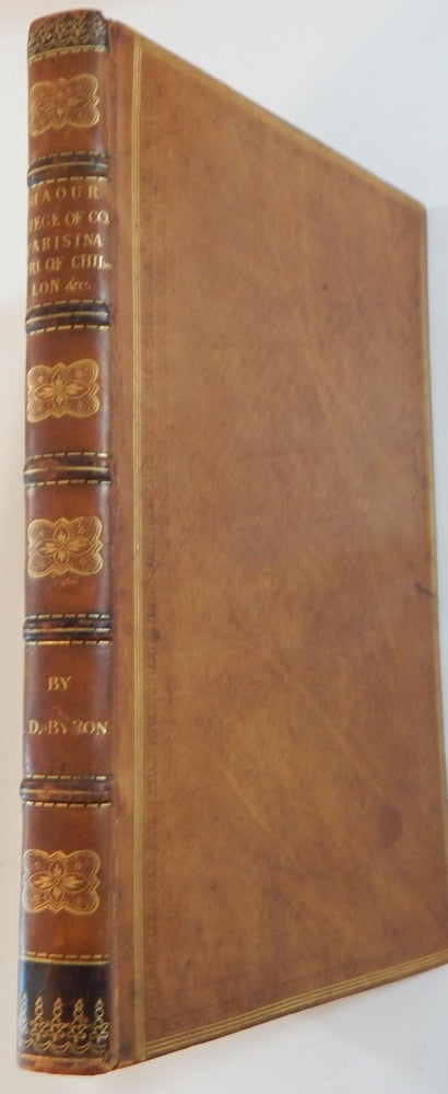 Item #22000 Giaour, Siege of Corinth,Prisoner of Chillon;. Lord Byron.