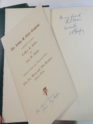Old Spanish Trail; Journals of Forty-Niners; To the Rockies and Oregon