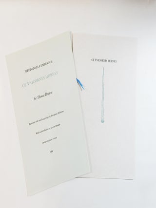Pseudoxia Epidemica: Of Vnicornes Hornes