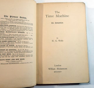 The Time Machine, An Invention