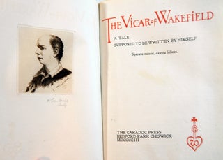 The Vicar of Wakefield: A Tale Supposed to be Written by Himself