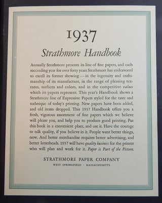1937 Strathmore Handbook